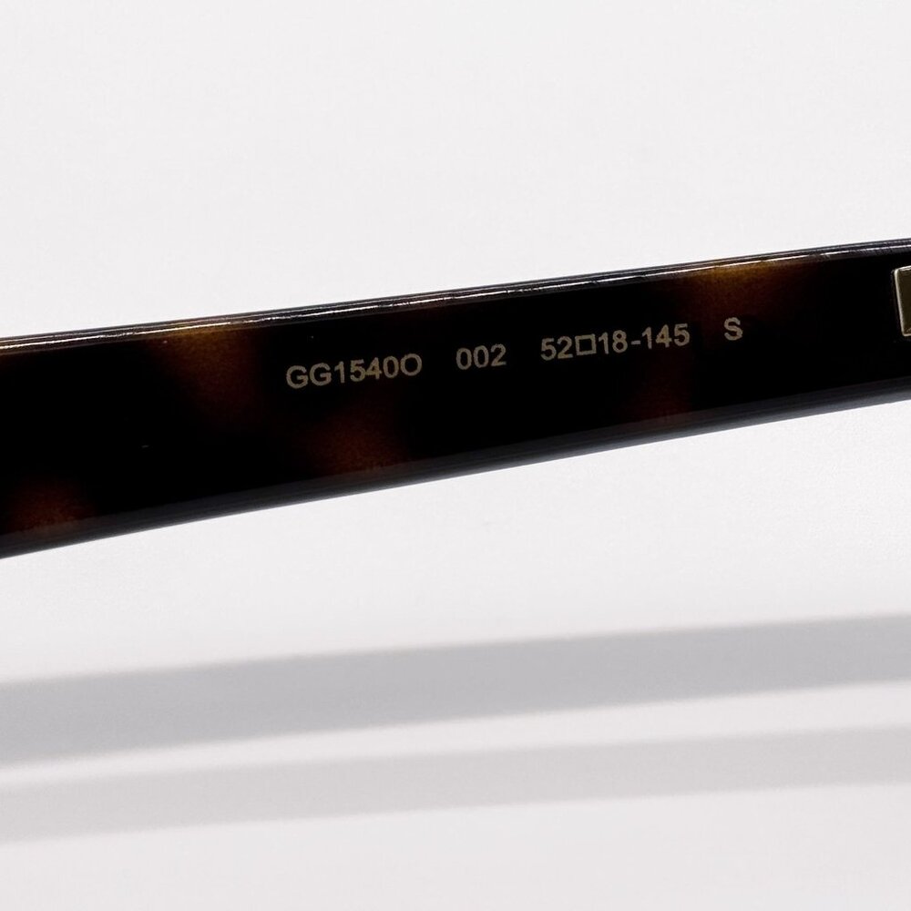 NEW GUCCI EYEGLASSES GG1540O 002 HAVANA UNISEX EYEWEAR GUCCI - Picture 8 of 10